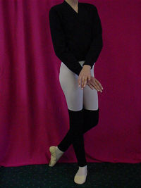 Black Crossover & Leg warmers